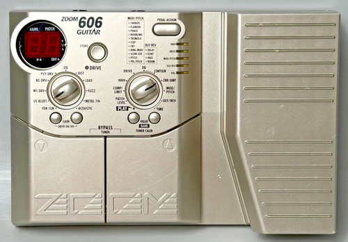 Zoom 606 guitar multi effects - guitar,