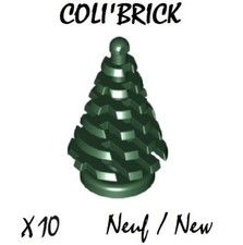 lego 2435 - 10x Arbre Sapin /