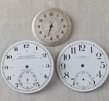 Lot de 3 cadrans de montre