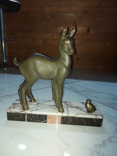 Statuette animal bronze - statuette,