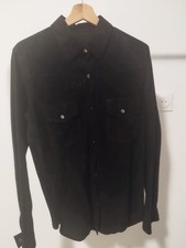 Chemise en daim noire Taille 36 - Femme