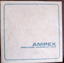 Vintage Ampex 196 1" High Band Master Video Tape Reel (New And Complete)