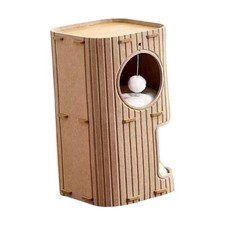 Niche pour chat, tunnel couvert, cabane, nid pour chat, multi-chats, niche