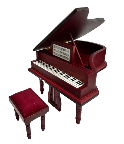 Poupées maison bébé piano - poupées,