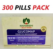 3 x glucomap Maharishi Ayurveda - 300 comprimés | soutien de la glycémie | li...