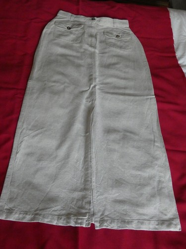 Légère lin coton jupe - légère,