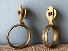 2 supports tringle à rideaux