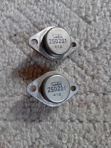 Paire transistors 2sd201 - paire,