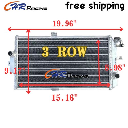 Row aluminum radiator - radiator, for