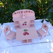 Jouet Enfant - Anciens Meubles  pour Poupée en Bois Années 1940 /50