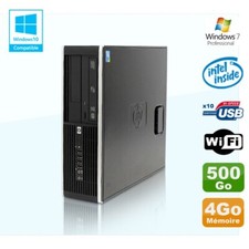 PC HP Compaq Elite 8100 SFF G6950 2,8 GHz 4Go 500Go Wifi Graveur W7 Pro