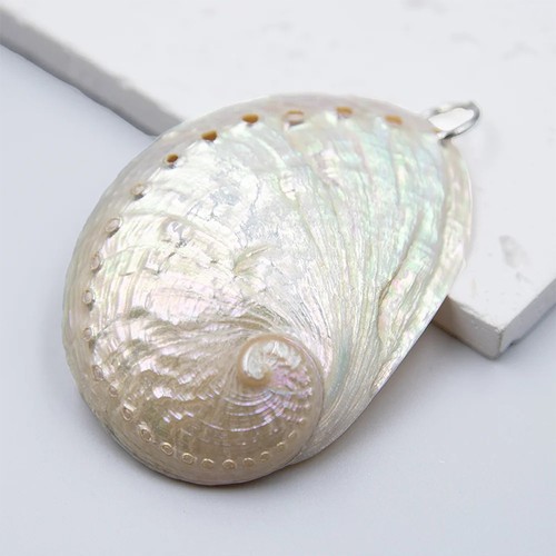 Pendentif coquille ormeau - en,
