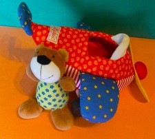 Peluche avion et ours SigiKid