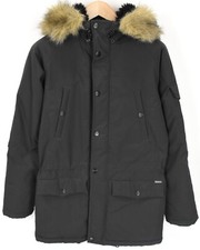 Carhartt Anchorage Parka Veste Femmes Petit Amovible Faux Bord Fourrure Capuche