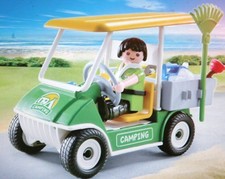 Playmobil -- Pièce de rechange - Gardien du camping et véhicule de service 5437 