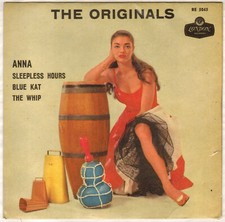 THE ORIGINALS "ANNA" EP 1959 LONDON RE-5045, THE CHAMPS !
