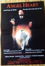 BELGIAN ORIGINAL MOVIE POSTER - ANGEL HEART (ROBERT DE NIRO / M. ROURKE)