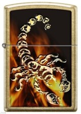 ZIPPO ★ GOLDEN SCORPION