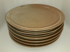 Lot de 6 assiettes en grès