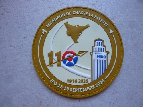 Patch rafale pvc escadron - rafale, de