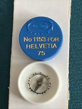 Balancier De Montre Complet neuf de stock HELVETIA 75 - Q04-04