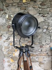 Ancien projecteur CREMER 2K (2000w) restauré sur trépied (no jielde)