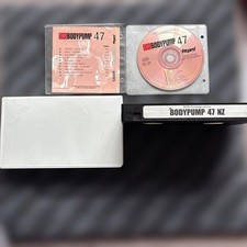 Les Mills Body Pump 47 CD VHS Tape