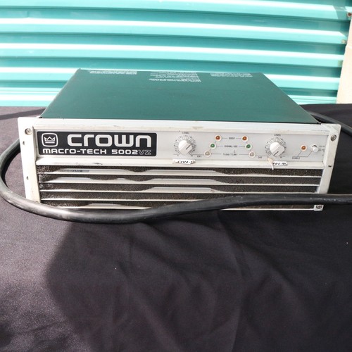 Crown macro tech - macro-tech, power