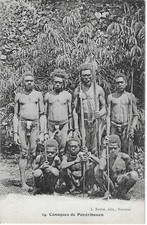 OCEANIE  NOUVELLE-CALEDONIE : CANAQUES DE PONERIHOUEN. RACHE EDITEUR NOUMEA