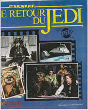 Panini Le Retour du Jedi incomplet 1983