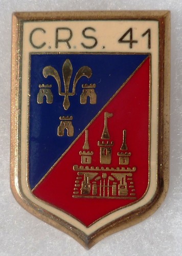 Insigne badge police obsolète - badge,