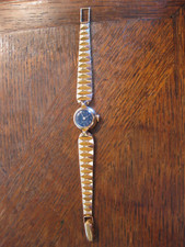 Montre femme vintage en or "