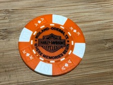 Harley Davidson Poker Chip
