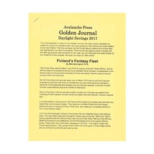 Avalanche Golden Journ #20