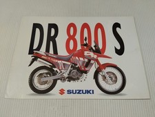 Suzuki DR 800 S de 1992 Prospectus Catalogue Brochure Moto