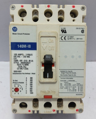 Allen bradley 140m i8p - allen-bradley, 140m-i8p-d10-m