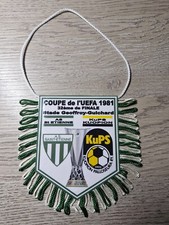 Fanion Coupe UEFA 1981 ASSE Saint Etienne - KuPS  KUOPION PALLOSEURA
