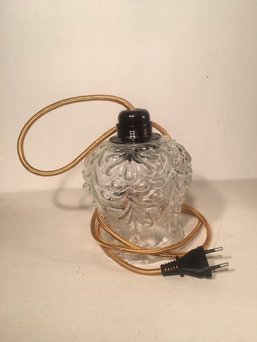 Lampe globe baladeuse vintage - lampe,