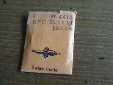 PIECE HORLOGERIE POUR MONTRE BFG 910 A DOIGT PARACHOC UN AXE DE BALANCIER