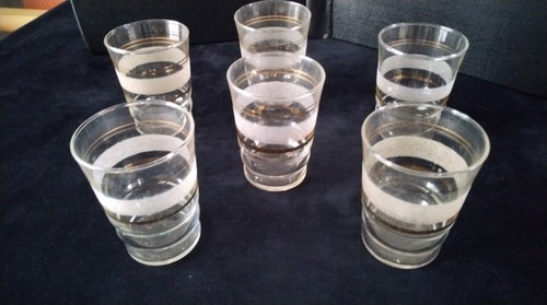 Verres eau vintage en - 6,