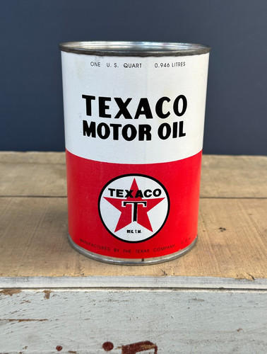 Vintage style texaco - style, motor