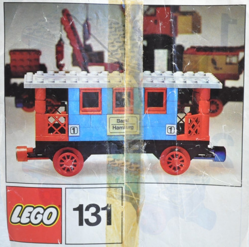 Ce294 lego train 131 - lego, 4.5v"