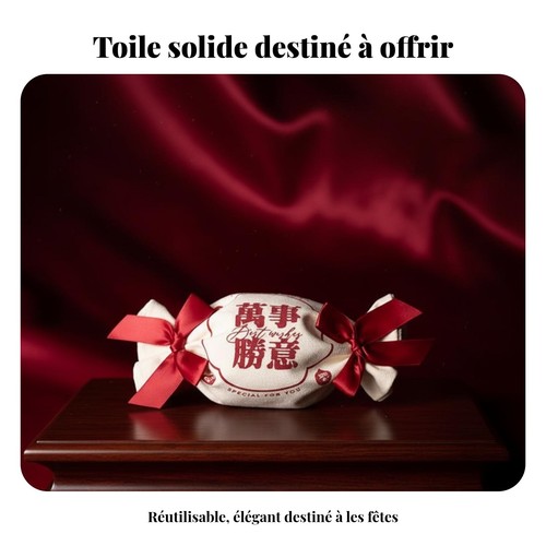 Sac toile dragées mariage - , ou
