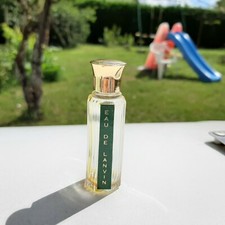 parfum miniature ancien vintage collection rare eau de Lanvin vide