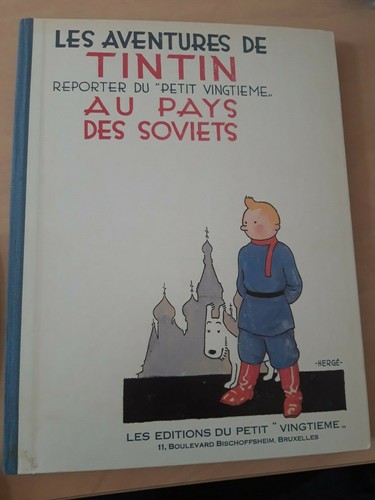 Tintin herge pays des - au,