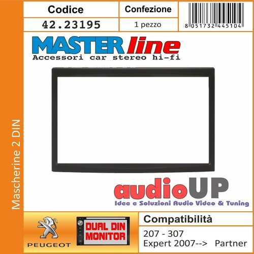 Masque autoradio din peugeot - masque,