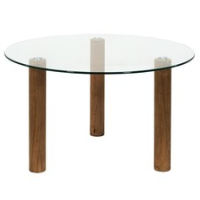 Table Basse Ronde en Verre
