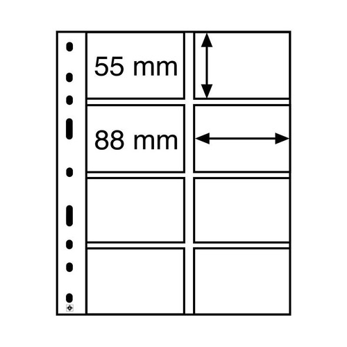 Recharges transparentes optima - transparentes,