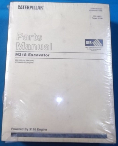 Cat caterpillar m318 - cat,