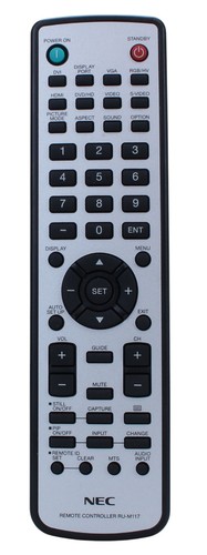 Nec m117 télécommande - nec, ru-m117